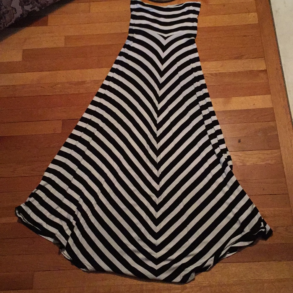 Striped maxi skirt/ dress